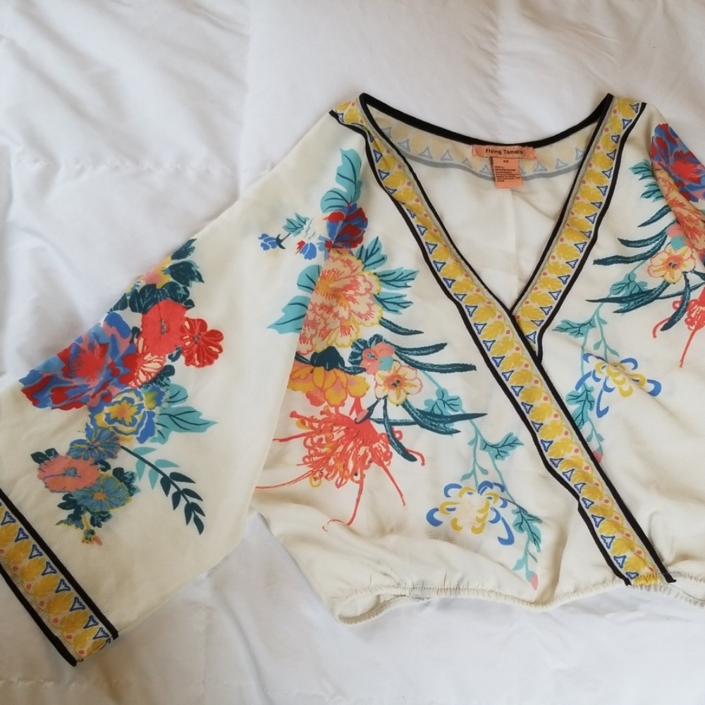 Flying Tomato dressy top